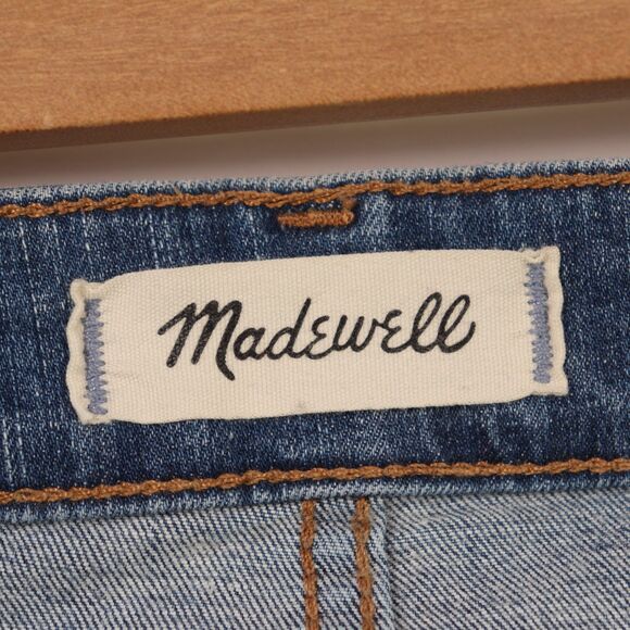 Madewell Petite Curvy High-Rise Skinny Jeans Drop Step-Hem size 27P - Picture 6 of 8